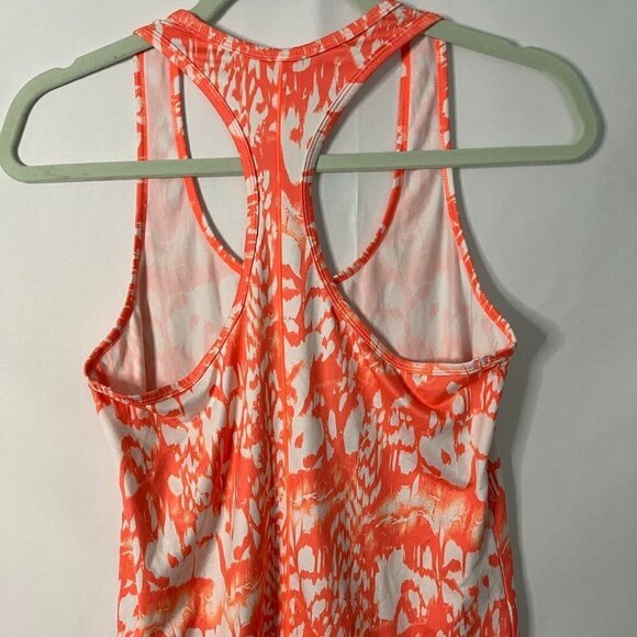 ⭐️ Lole racer-back tank top- peach and white- Size small - Picture 2 of 7